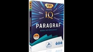 Paraf Yayınları TYT IQ Paragraf Soru Bankası [upl. by Janis121]