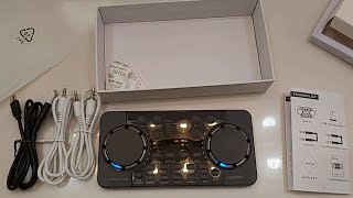 V300 Pro Live Sound Card unboxing [upl. by Teddy]