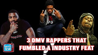 3 DMV Rappers that fumbled a Industry Feature GooGlizzy  3oBlack ShabazzPbg 🤦🏽‍♂️ [upl. by Mano]