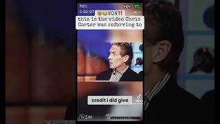 🤯😳WOW So this what made Cris Carter want to slap skipbayless‼️ shorts espn firsttake sports [upl. by Naivart]