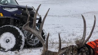 Deer Hunting Montana in a Snowstorm [upl. by Raye]