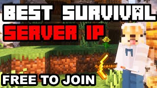 Best Minecraft Survival Server to Join in 2024 121 [upl. by Arihsat]