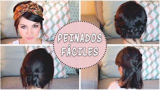 PEINADOS FÁCILES PARA CABELLO CORTO  Peinados para bonitos para verano  AniPills [upl. by Cud4]