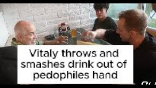 Vitaly throws child predators drink vitaly shorts [upl. by Kendal]