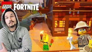 Atomic Steals my Restaurant LEGO Fortnite [upl. by Ymia594]