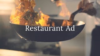 Restaurant Ad Video Template Editable [upl. by Aluin]