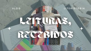 vlogzinho  leituras recebidos de editoras  terminando manuscritos notáveis [upl. by Anneis458]