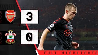 HIGHLIGHTS Arsenal 30 Southampton  Premier League [upl. by Dennie949]