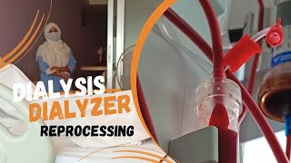 Reprocessing Of Dialyzer। dialysis reprocessing।kidney dialysis।New Video। Dr NK BD [upl. by Nolava264]