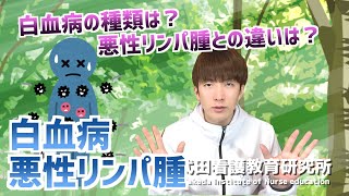 白血病の種類は？悪性リンパ腫との違いは？どこがわるくなっている？／白血病、悪性リンパ腫／血液・造血器系／冬期セミナーを開催します／【看護師国試対策】 [upl. by Ruosnam]