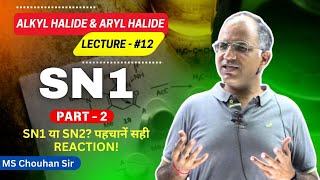 SN1 Part2  Lecture 12  Hindi  IIT JEE ADV  OC  MS Chouhan Sir [upl. by Veradia]