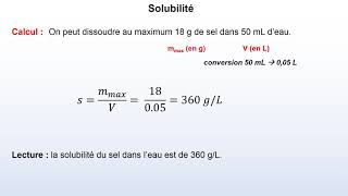 Mélanges et Solubilité [upl. by Ogir]