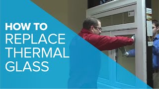 HOW TO Replace Thermal Glass [upl. by Nnalatsyrc]