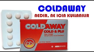 COLDAWAY COLD FLU Nedir Niçin Kullanılır Nasıl Kullanılır Yan Etkileri Nelerdir [upl. by Akinehs438]