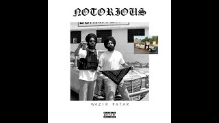 Wazir patar Notorious Official Video [upl. by Naaitsirhc]