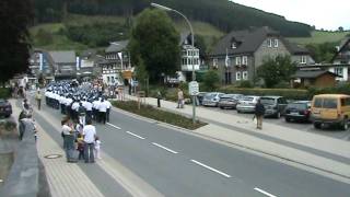 Schützenfest Schmallenberg  Oberkirchen 2009  Festzug am Sonntag [upl. by Ehsrop]