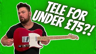 Harley Benton TE 20 Review amp Demo  Telecaster On A Budget [upl. by Earahs]