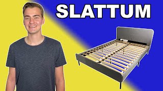 Easy To Follow Slattum Bed Frame IKEA Tutorial [upl. by Aiuqenehs]