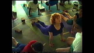 RIMYI Intensive Course 14 OCT  1 NOV 1996 Class on 2223 Oct 1996 Part 3 Iyengar Yoga [upl. by Donielle]