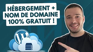 WordPress Hébergement Gratuit  Hébergeur  Nom de domaine gratuitement sans pub [upl. by Sarajane]