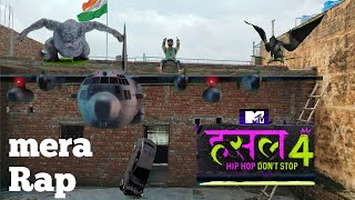 Huslte Pe Bhasad mtv hustle rap song  new rap commercial hip hop [upl. by Nager]