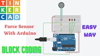 How to use Force Pressure sensor with Arduino  Arduino Force Sensing Resistor FSR [upl. by Boucher]