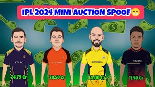 IPL 2024 AUCTION SPOOF  IPL 2024 AUCTION Full Highlights kkcrickettelugu7641 [upl. by Saunder778]