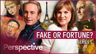 Can Art Experts Prove Four Mystery Paintings Are Real  Fake Or Fortune Full Series 5 [upl. by Eatnoed172]