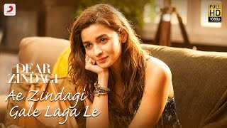 Ae Zindagi Gale Laga Le Take 1  Dear Zindagi  Alia  SRK  ILAIYARAAJA  Gulzar  Amit  Arijit [upl. by Ahsemo]