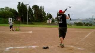 2014 Miken Recoil 750X Balanced ASA ONLY 22 Home Runs  Steve Perry [upl. by Karim]