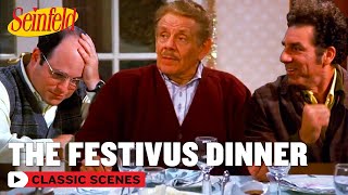 Festivus Dinner At The Costanzas  The Strike  Seinfeld [upl. by Nnil]