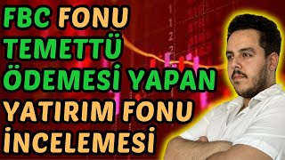 FBC  FONERİA PORTFÖY KATILIM FONU  TEMETTÜ ÖDEMESİ YAPAN YATIRIM FONU yatırımfonu [upl. by Lamek765]