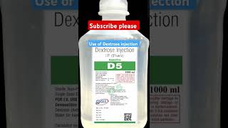 Use of dextrose injection medicine medicaldepartures biology [upl. by Yecad758]