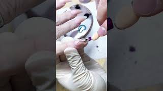 How to make a flame for long nails music beats hiphop nails calmdownremix trending nailart [upl. by Enitsenre]