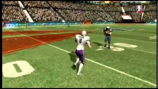 Backbreaker tackles on Xbox 360  Coop with Z [upl. by Hannazus]