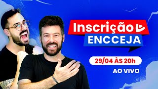 Inscrição ENCCEJA 2024  Passo a passo oficial AO VIVO [upl. by Abbottson199]