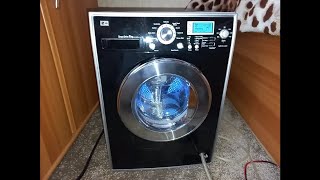 LG demo washing machine modified water jet wash [upl. by Asilet506]