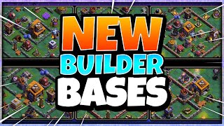 NEW Bases for ALL Levels in Builder Base 20 Clash of Clans [upl. by Assilak234]