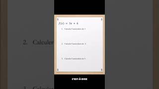 3e  Calculer lantécédent d’une fonction maths mathematics [upl. by Shelley259]