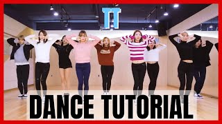 TWICE  TT Dance Practice Mirrored Tutorial SLOWED [upl. by Yllas446]