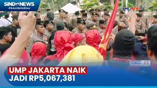 Ricuh Demo Tuntut Kenaikan UMK DKI Jakarta [upl. by Anilos815]