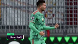 Luka Jovic scores for our All Stars against Galatasaray Istanbul  FIFA 23 Career Mode Super League [upl. by Eba]