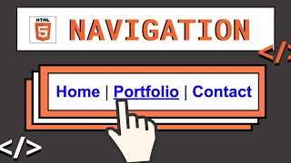 HTMLTutorial12 nav Element  Navigation  Web Development for Beginners [upl. by Ayian]