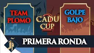 Caducup 2  Team Plomo vs Golpe Bajo Primera Ronda [upl. by Lana588]