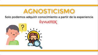 ¿Qué es el AGNOSTICISMO [upl. by Htebasile938]