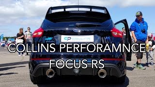 Ford Focus RS MK3 Collins Performance Exhaust System  Ford Fair 2016 [upl. by Eelrac]