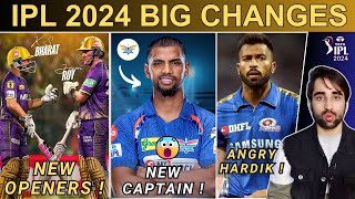 IPL 2024  KKR Opening Pair Announced😲 LSG New Vice Captain  Hardik Pandya MI Update  Five Sportz [upl. by Nalorac]