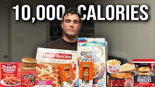 10000 CALORIE CHALLENGE  Epic Cheat Day [upl. by Acinor]