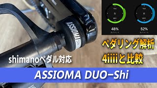 ペダル型パワーメーター 「ASSIOMA DUOShi」導入 [upl. by Fanchie]