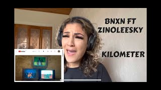 BNXN amp Zinoleesky  Kilometer  MUSIC VIDEO REACTION [upl. by Varion]